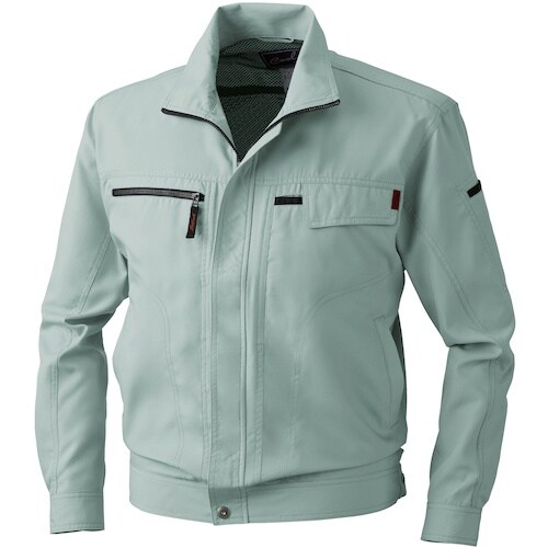 桑和 933 長袖ブルゾン モスグリーン 6L