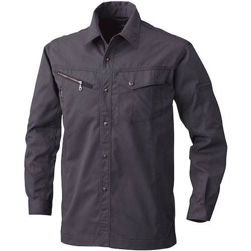 SOWA 3225 長袖シャツ チャコールグレー