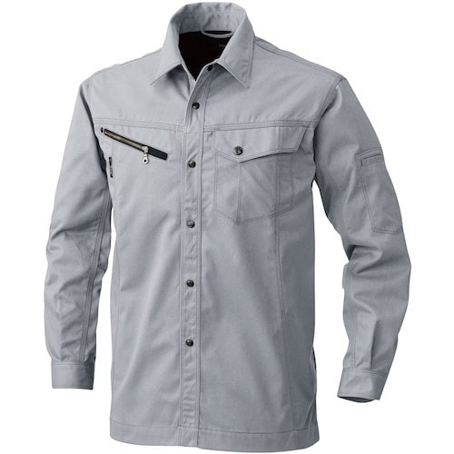 SOWA 3225 長袖シャツ グレー 4L