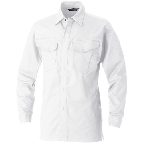 SOWA 5048−02 長袖シャツ シルバーグレ