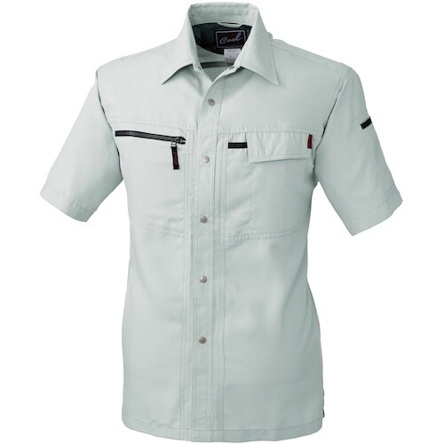 桑和 937 半袖シャツ シルバーグレー 4L