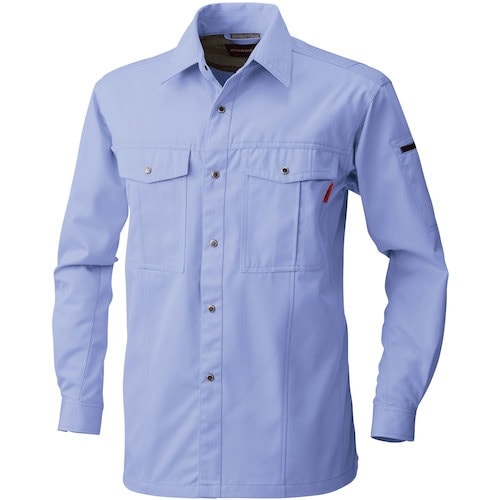 SOWA 6115 長袖シャツ パープルブルー 4