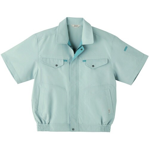 桑和 VA951 半袖ブルゾン モスグリーン LL