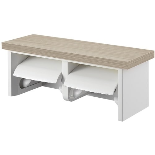 SANEI ダブルペーパーホルダー棚付