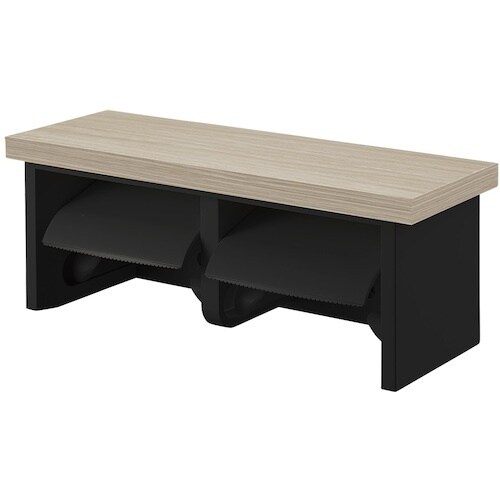 SANEI ダブルペーパーホルダー棚付