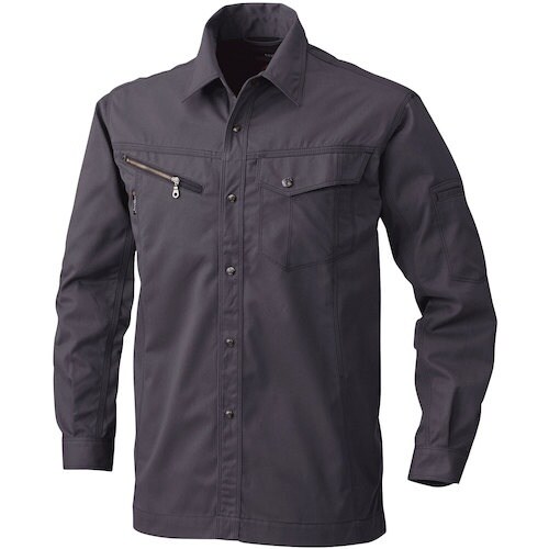 SOWA 3225 長袖シャツ チャコールグレー