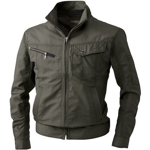 SOWA 323 長袖ブルゾン グリーン 3L