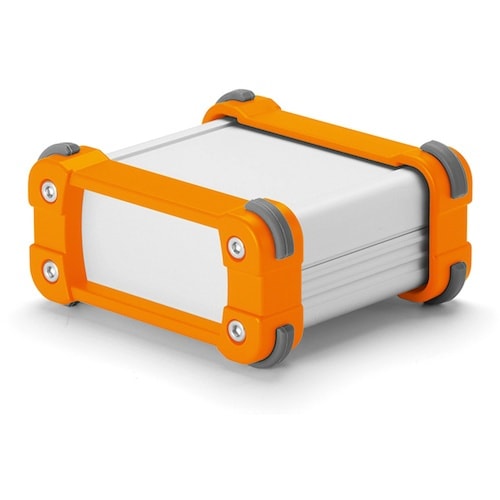 タカチ コーナーガード付アルミケース EMCシール