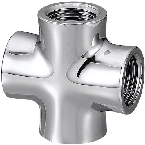 オンダ製作所 砲金クロス(青銅) Rc1/2 バフ