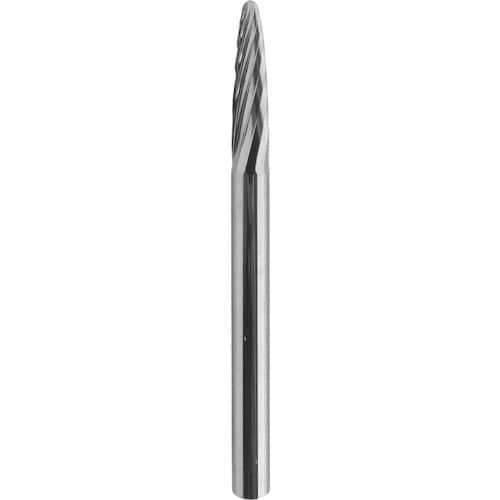 オナーロイ 超硬バー 砲弾型 軸径3mm 刃径3m