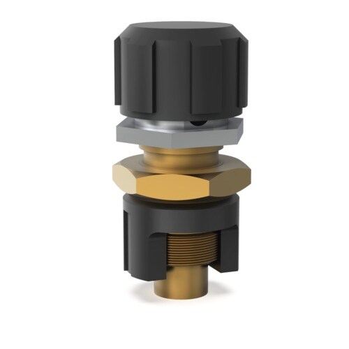 Edwards エア導入バルブ手動式 AV5A