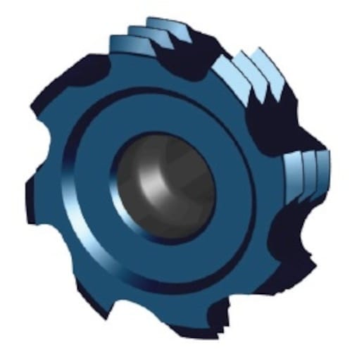 NOGA CMTバーチカルMT用 スパイラルチップ