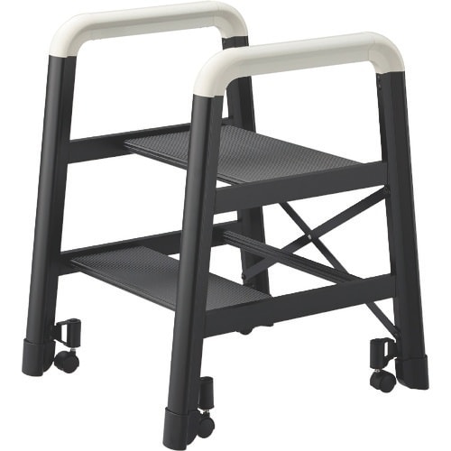 ハセガワ アルミ製組立式踏台 DE型 2段 ブラッ