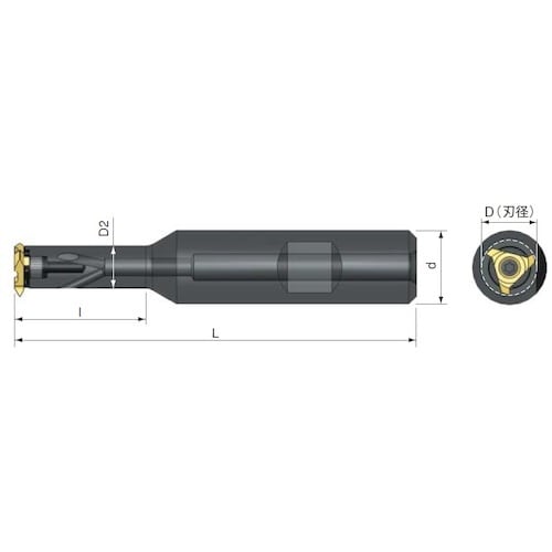 NOGA バーチカルMT用ツールホルダーC10x1