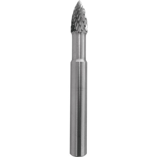 オナーロイ 超硬バー 炎型 軸径6mm 刃径6mm