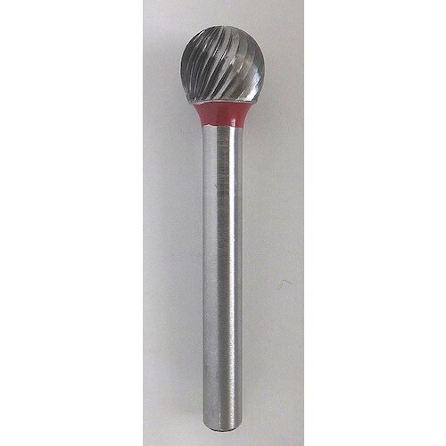 オナーロイ 超硬バー 球型 軸径6mm 刃径13m