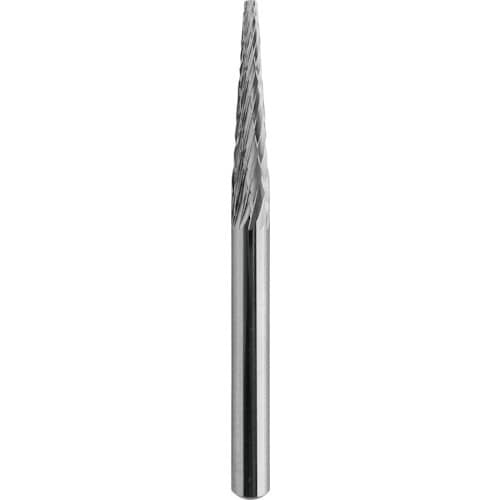 オナーロイ 超硬バー 円錐型 軸径3mm 刃径3m