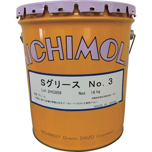 ニチモリ Sグリース 3号 16kg