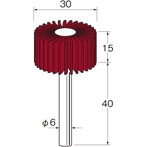 リューター セラミックフラップサンダー