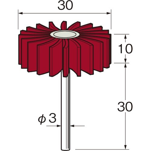 リューター セラミックフラップサンダー