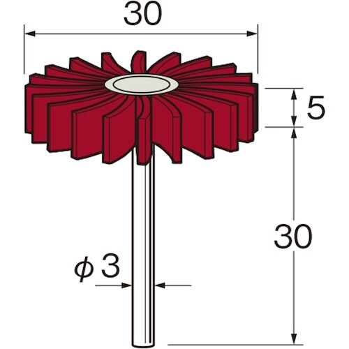リューター セラミックフラップサンダー