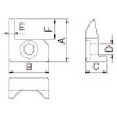 京セラ 部品 押え金具