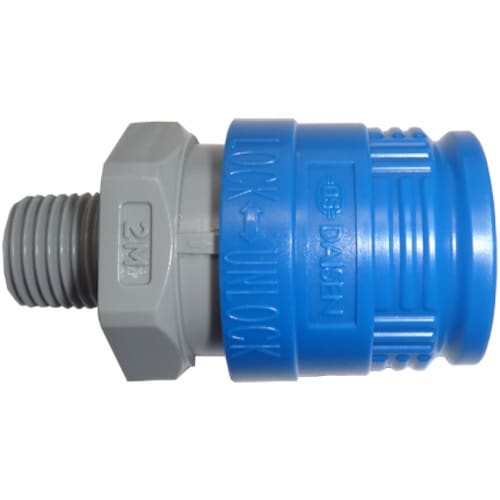 ダイセン ワンタッチ樹脂おねじソケット 20型 め