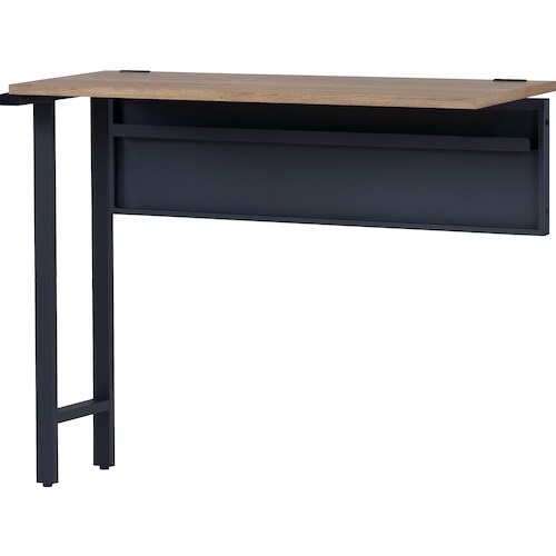 DAISHIN レクタ デスク 連結タイプ ブラッ