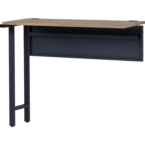 DAISHIN レクタ デスク 連結タイプ ブラッ