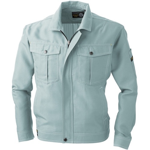 桑和 973 長袖ブルゾン モスグリーン 3L