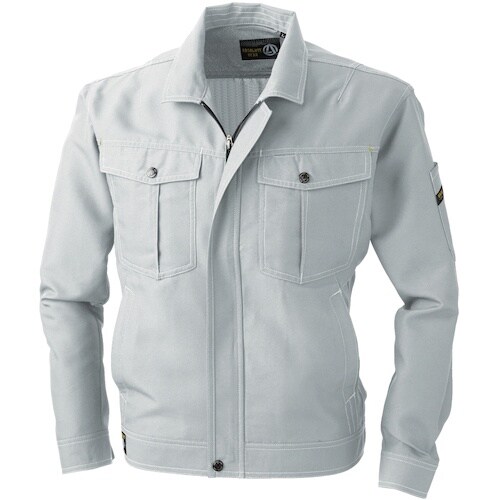 桑和 973 長袖ブルゾン グレー LL