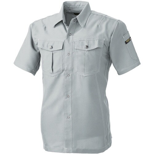 桑和 977 半袖シャツ グレー 6L
