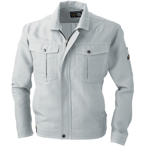 桑和 973 長袖ブルゾン グレー L