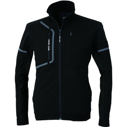 XEBEC 長袖ブルゾン2534−90−LL クロ