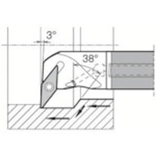 京セラ 倣い・ぬすみ加工用超硬防振バー E−SVP
