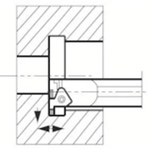 京セラ 大内径深溝入れ加工用ホルダ KGIA