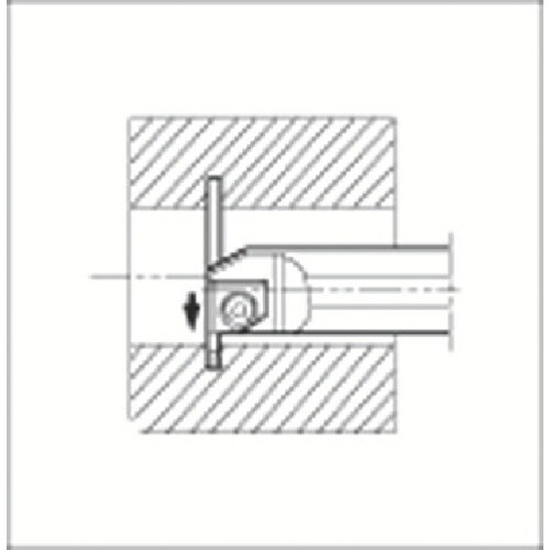 京セラ 大内径深溝入れ加工用ホルダ KIGH
