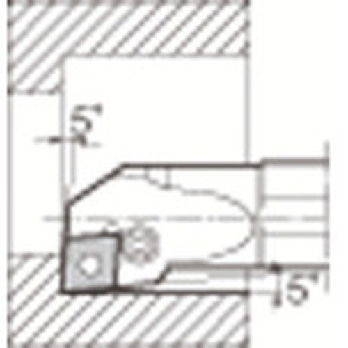 京セラ 内径・奥端面加工用ボーリングバー S−PC