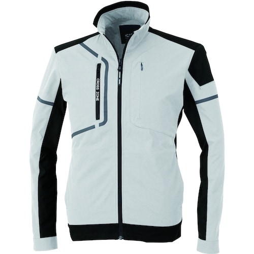 XEBEC 長袖ブルゾン2534−22−S シルバ