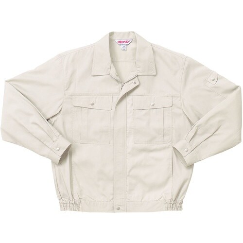 クロダルマ 長袖ジャンパー アイボリー 4L