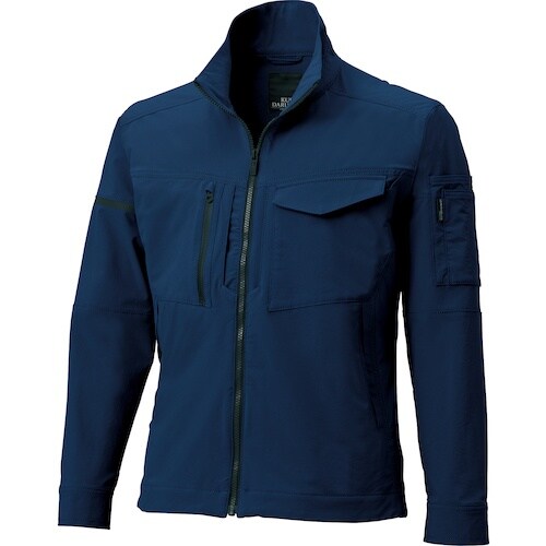 クロダルマ 長袖ジャンパー ネイビー L