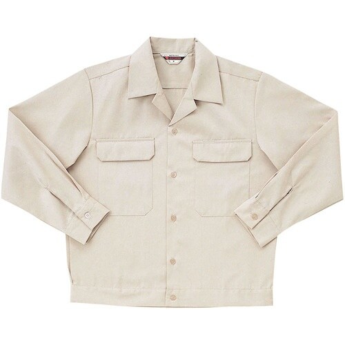 クロダルマ 長袖ジャンパー アイボリー 4L