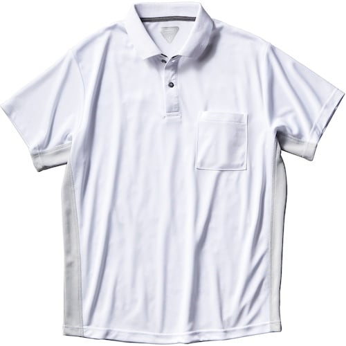 クロダルマ 半袖ポロシャツ ホワイト 5L