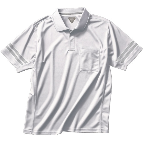 クロダルマ 半袖ポロシャツ ホワイト 5L