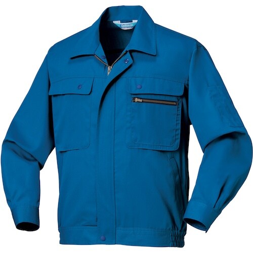 クロダルマ 長袖ジャンパー ブルー S