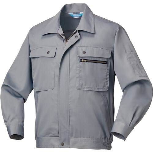 クロダルマ 長袖ジャンパー グレー M