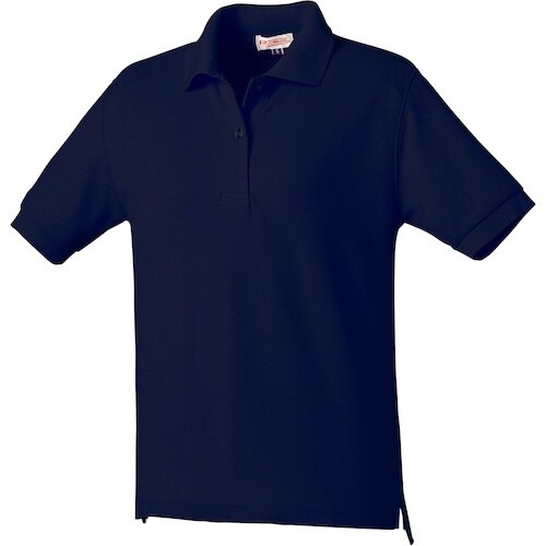 クロダルマ レディース半袖ポロシャツ(脇スリット)