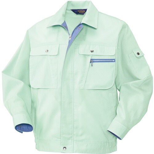 クロダルマ 長袖ジャンパー ライトグリーン LL