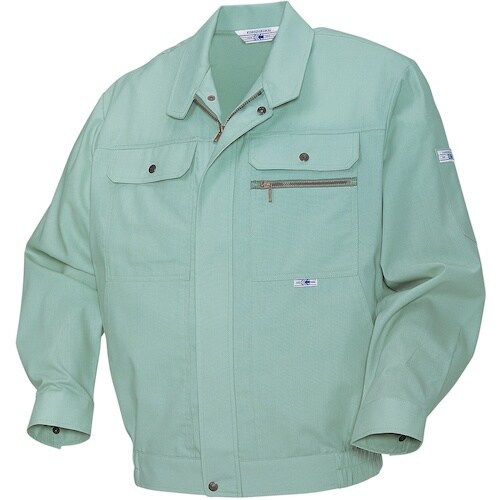 クロダルマ 長袖ジャンパー ライトアクアグリー E