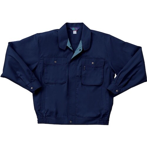 クロダルマ 長袖ジャンパー ネイビー 4L